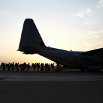 U.S. Marines leaving Helmand Province in Afghanistan as the war draws to a close.
Marine Corps Flickr, 10/27/14.