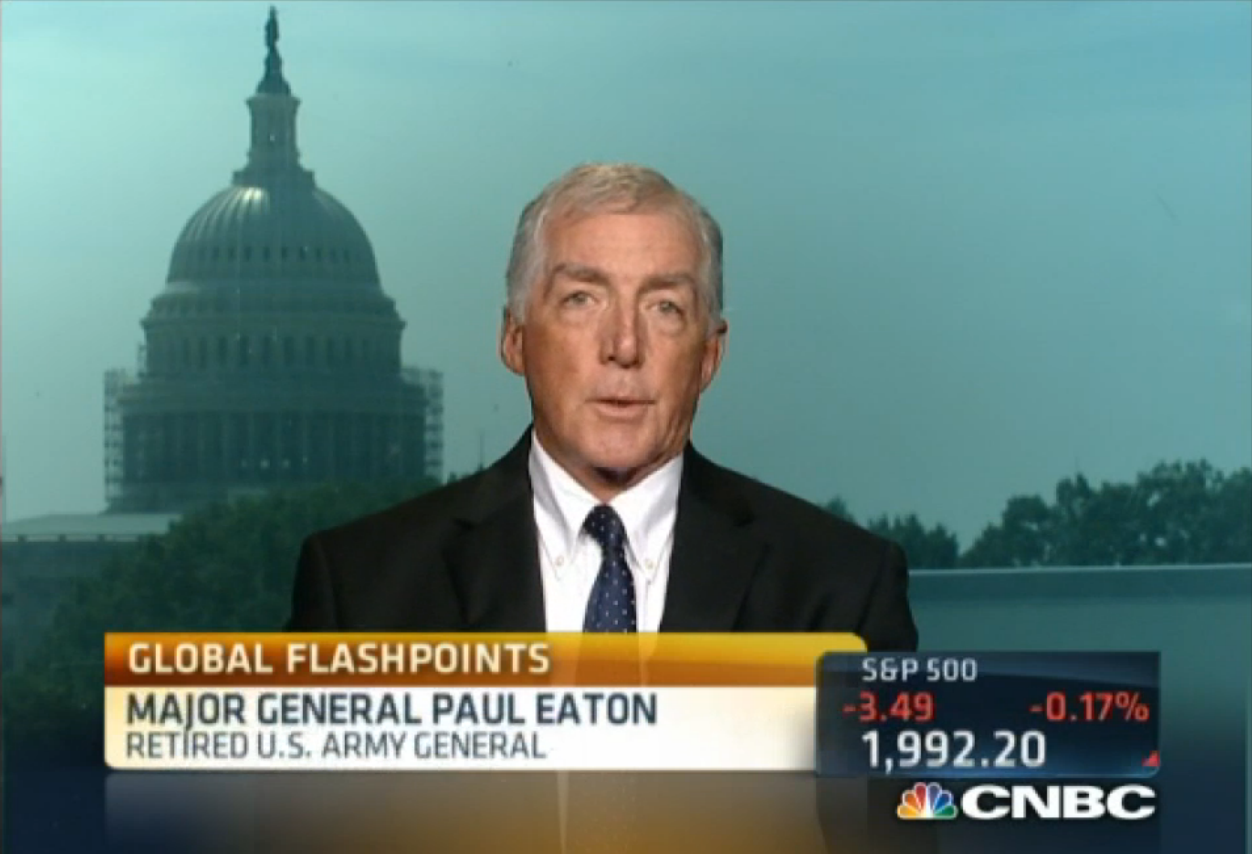 Paul Eaton Interviewed by CNBC’s Fast Money on ISIS