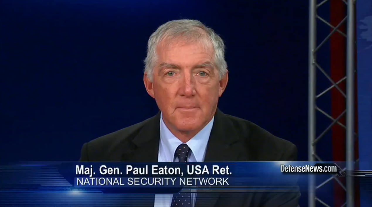 Paul Eaton Discussing Obama’s ISIS Strategy on Gannet’s Defense News