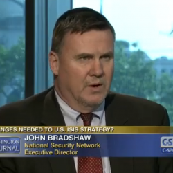 John Bradshaw on C-SPAN Discussing ISIS Strategy